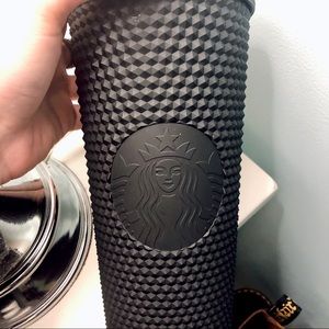 RARE HTF STARBUCKS BLACK STUDDED TUMBLER